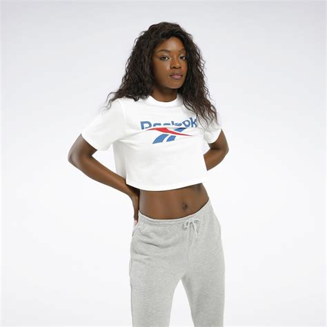 Женская футболка Reebok Identity Crop W 101528789 | reebok - Reebok Украина
