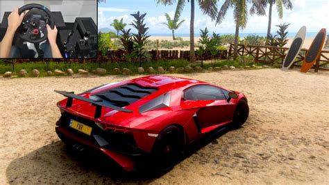 Hp Lamborghini Aventador Superveloce Forza Horizon Logitech