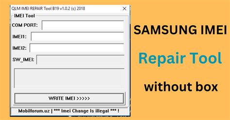 Samsung IMEI Repair Tool For PC 2023 EASY FLASHING