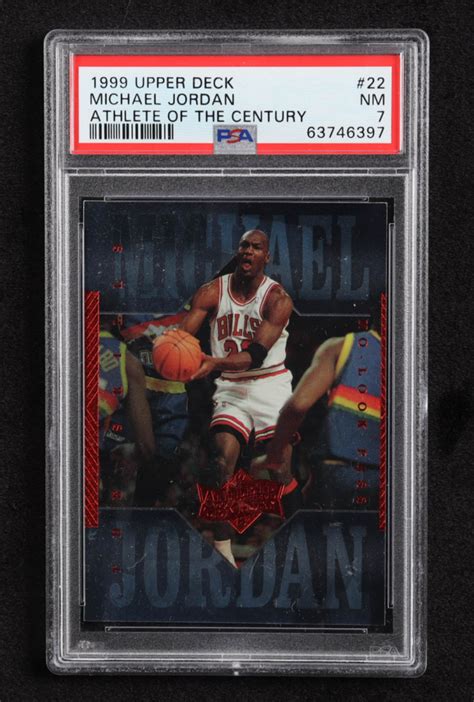 Michael Jordan Upper Deck Michael Jordan Athlete Of The Century