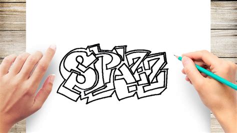 How To Draw Graffiti Step By Step