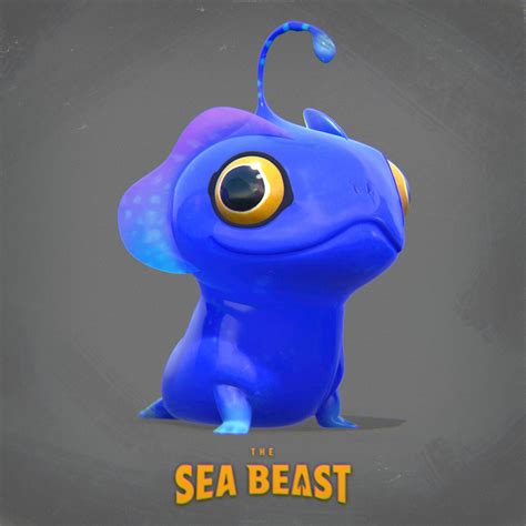 Blue The Sea Beast Leticia Gillett Beast Concept Art Gallery Sea