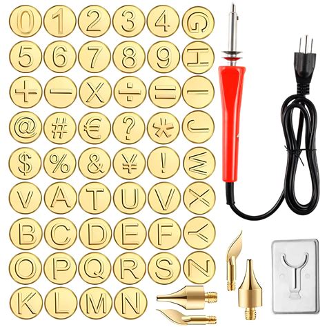 Amazon Wood Burning Tip Set 26 Letters Wood Burning Tip Kit DIY