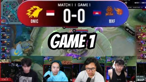 Reaksi Streamer Lihat Onic Comeback Game Satu Momen Onic Vs Bxf Msc