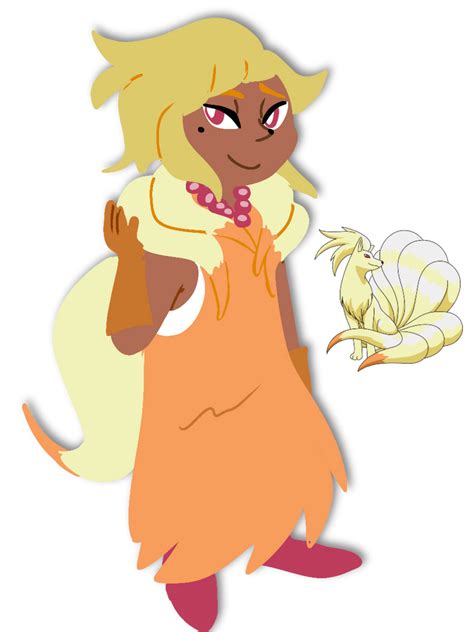 Ninetales Gijinka By Dragon22551 On Deviantart