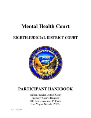 Fillable Online Mental Health Court Eighth Judicial District Court