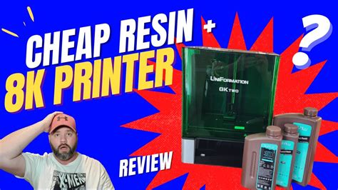 Cheap Resin And An K Printer Uniformation Gktwo Sunlu Resin Review