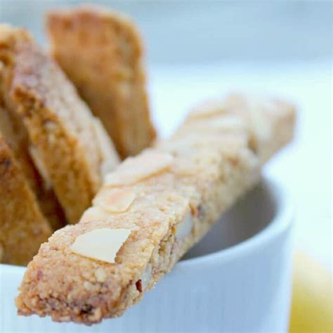 Vegan Almond Coconut Flour Biscotti Gf Oil Free Powerhungry®