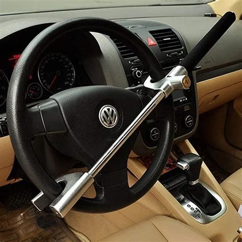 Car Steering Wheel Lock Universal Vehicle Truck Van Auto Adjustable