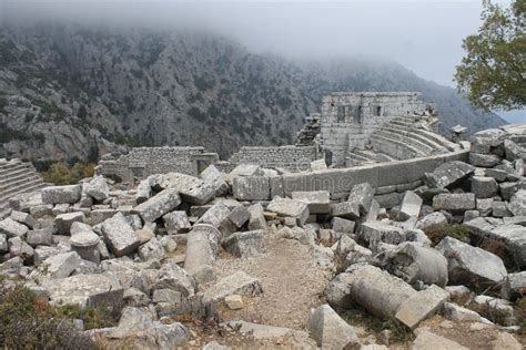 Termessos Ruins an Ancient City in the Historical Area of Pisidia Stock ...