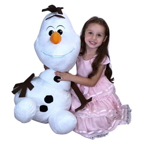 Peluche Disney Olaf Pupazzo Di Neve Gigante Cm Originale Ragazza