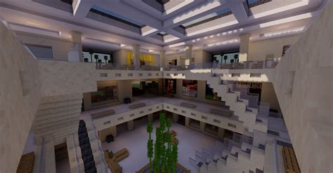 Minecraft Shopping Mall Inside