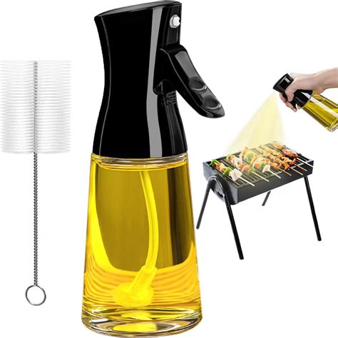 Showvigor Vaporisateur Huile Ml Verre Spray Huile Cuisine Avec