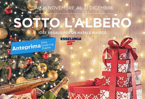 Volantino Esselunga Sotto L Albero Dal Novembre Al Dicembre