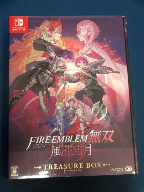 【未使用】新品未開封品 Switch ファイアーエムブレム無双 風花雪月 Treasure Box トレジャーボックスの落札情報詳細