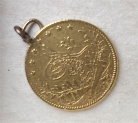 Gold Kurush Coin Abdul Mejid Ottoman Empire Etsy