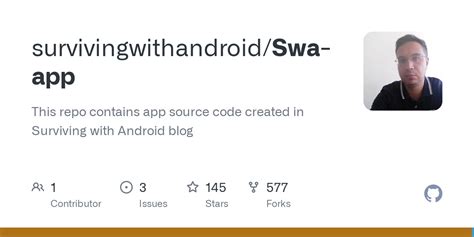 GitHub Survivingwithandroid Swa App This Repo Contains App Source