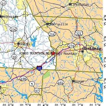 Kings Mountain, North Carolina (NC) ~ population data, races, housing ...