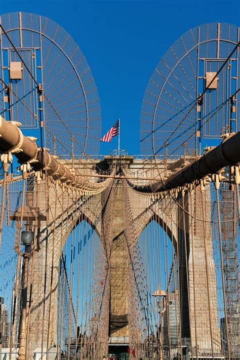 Brooklyn Bridge Built In 1883 Was The First Fixed Crossing Of The