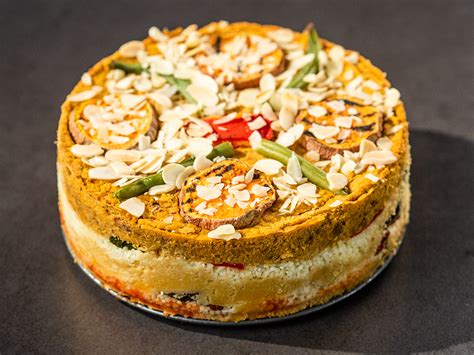 Chickpea and Couscous Savory Cake