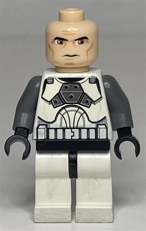 LEGO Phase 1 Clone Gunner SW0221 Minifigure Star Wars Trooper 8014