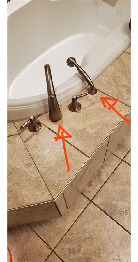 Loose Bathtub Faucet And Hand Shower Holder How To Fix R