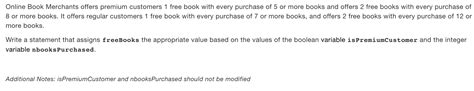 Solved Online Book Merchants Offers Premium Customers 1 Free