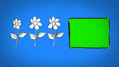 Handdrawn Green Screen Animation Stock Footage Video (100% Royalty-free ...