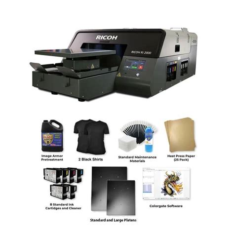 RICOH RI2000 PRINTER BUNDLE Includes Software Standard And Large