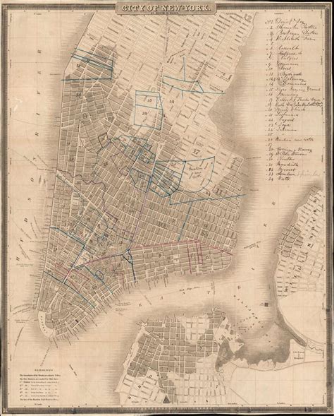 City Of New York Geographicus Rare Antique Maps