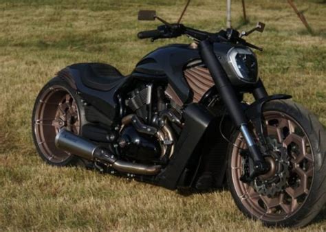 Harley Davidson Vrod Custom Giotto By Box Dark Kustom Custom Bikes