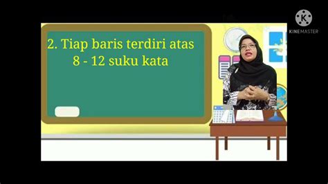 Materi Pembelajaran Pantun Kelas Sd Youtube