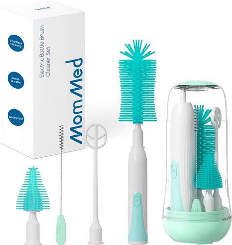 Mommed Electric Bottle Brush Electric Baby Bottle Brush Set With