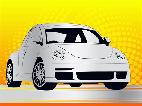 Vector Volkswagen Beetle