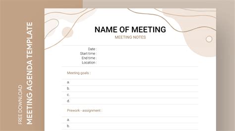 Staff Meeting Agenda Free Google Docs Template Gdoc Io