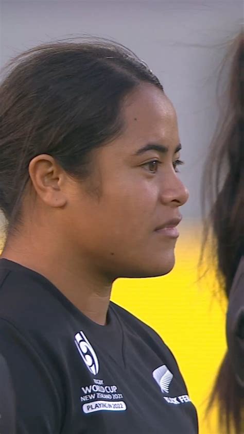 Incredible Black Ferns haka before their match against France ...