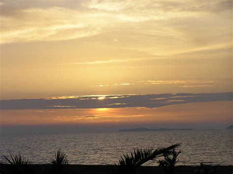 Water Sky Orange Color Outdoors Cloud Sky Sunset Beauty In