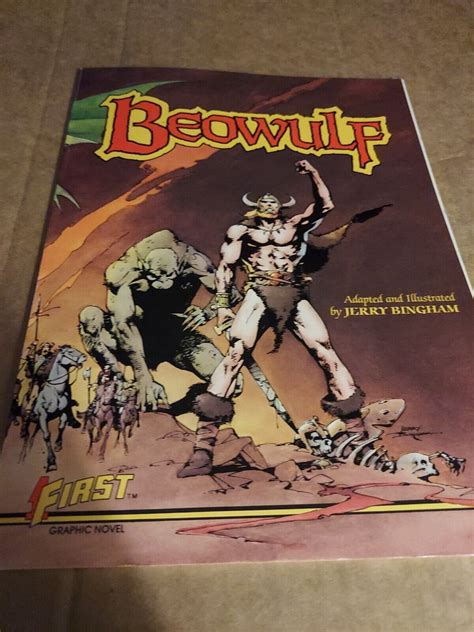 Mavin Vintage Beowulf First Comics Graphic Novel By Jerry Bingham