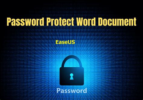 How To Password Protect Word Document [simple Clicks] Easeus