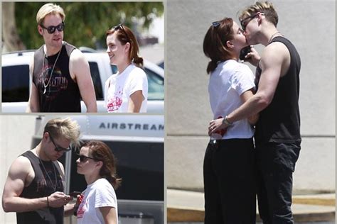 Emma Watson Kissing Her Boyfriend