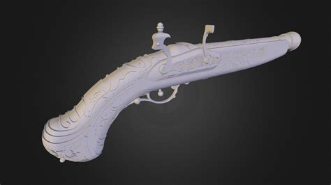 Ac Flintlock Stl D Model By The Hazy Vagrant Vagrantindustries