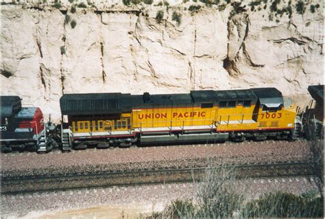 Union Pacifc At Summit Of Cajon Pass