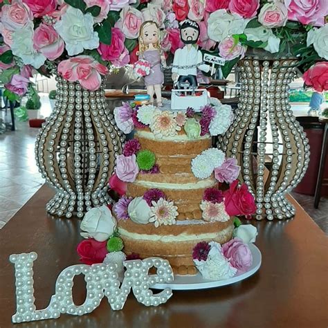 Naked Cake Flores Naturais Elo Produtos Especiais