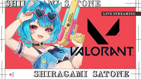 【valorant Varolant】🐈ちょとだけ久しぶりのヴァロやってみる～♪🐾【vtuber白神さとね】 Youtube