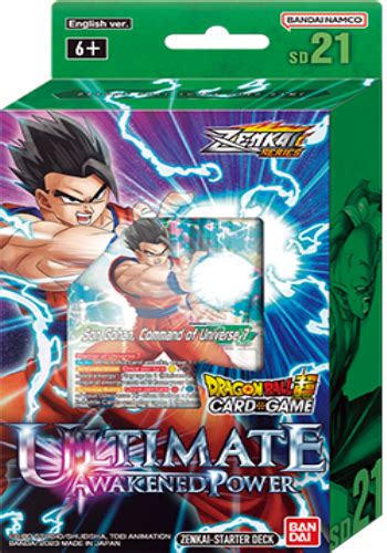 Dragon Ball Super Card Game Starter Deck Ultimate Awakened Power