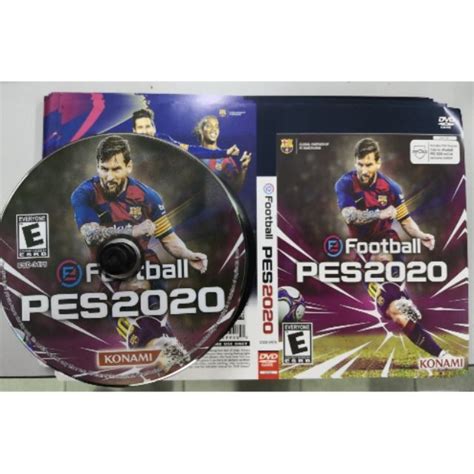 Ps2 Pes 2020 Pro Evolution Soccer Silver Disc Not Blank Disc Shopee