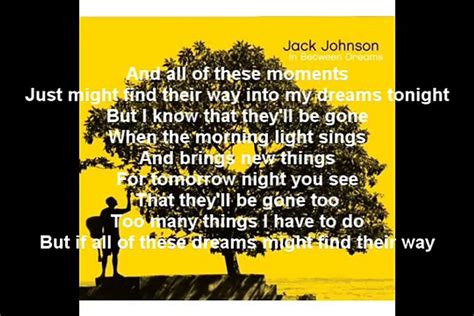 Jack Johnson Better Together Lyrics Video Dailymotion