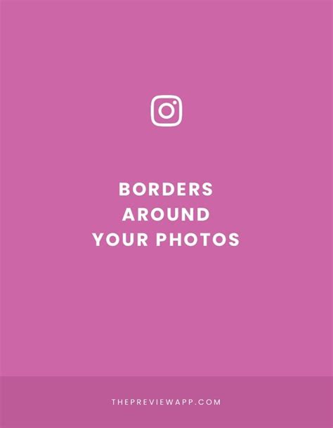 How To Add A White Borders On Instagram Photos Using Preview App