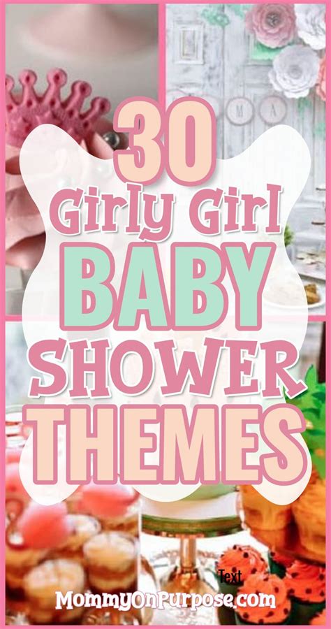 30 Best Girl Baby Shower Themes in 2024 | Baby girl shower themes ...