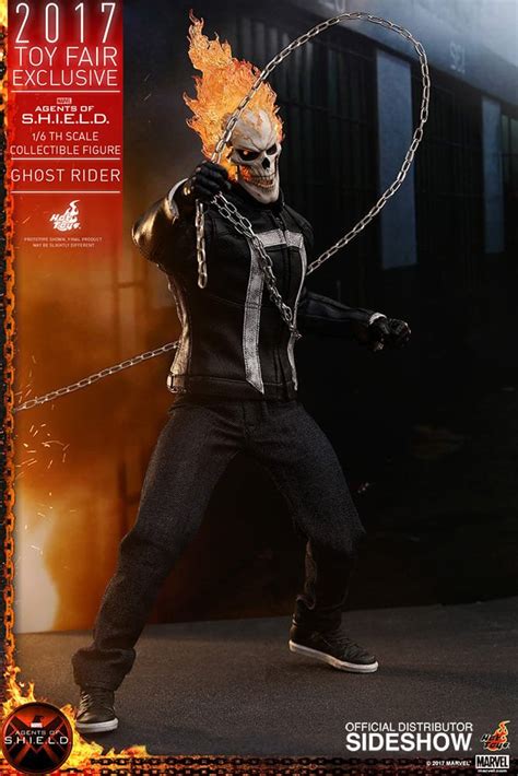 Hot Toys Ghost Rider Sixth Scale Figure Television Masterpiece Series Rare